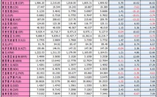 【历史汇率查询】揭秘货币变迁，掌握财富脉络